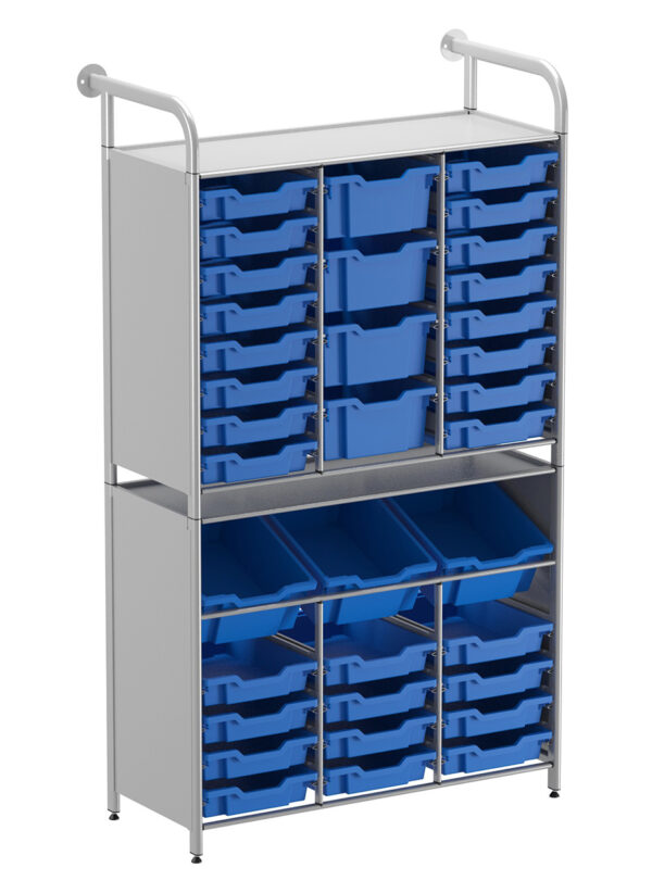 Example of Callero Custom frame product with Shallow and Deep trays.